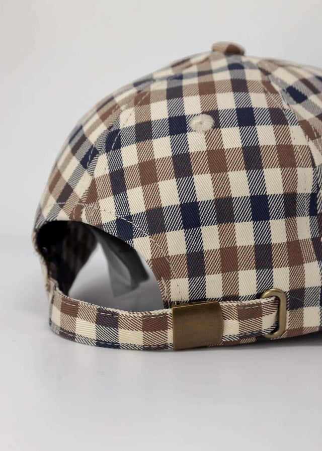 Aquascutum Caps Active iconic baseball cap - club check