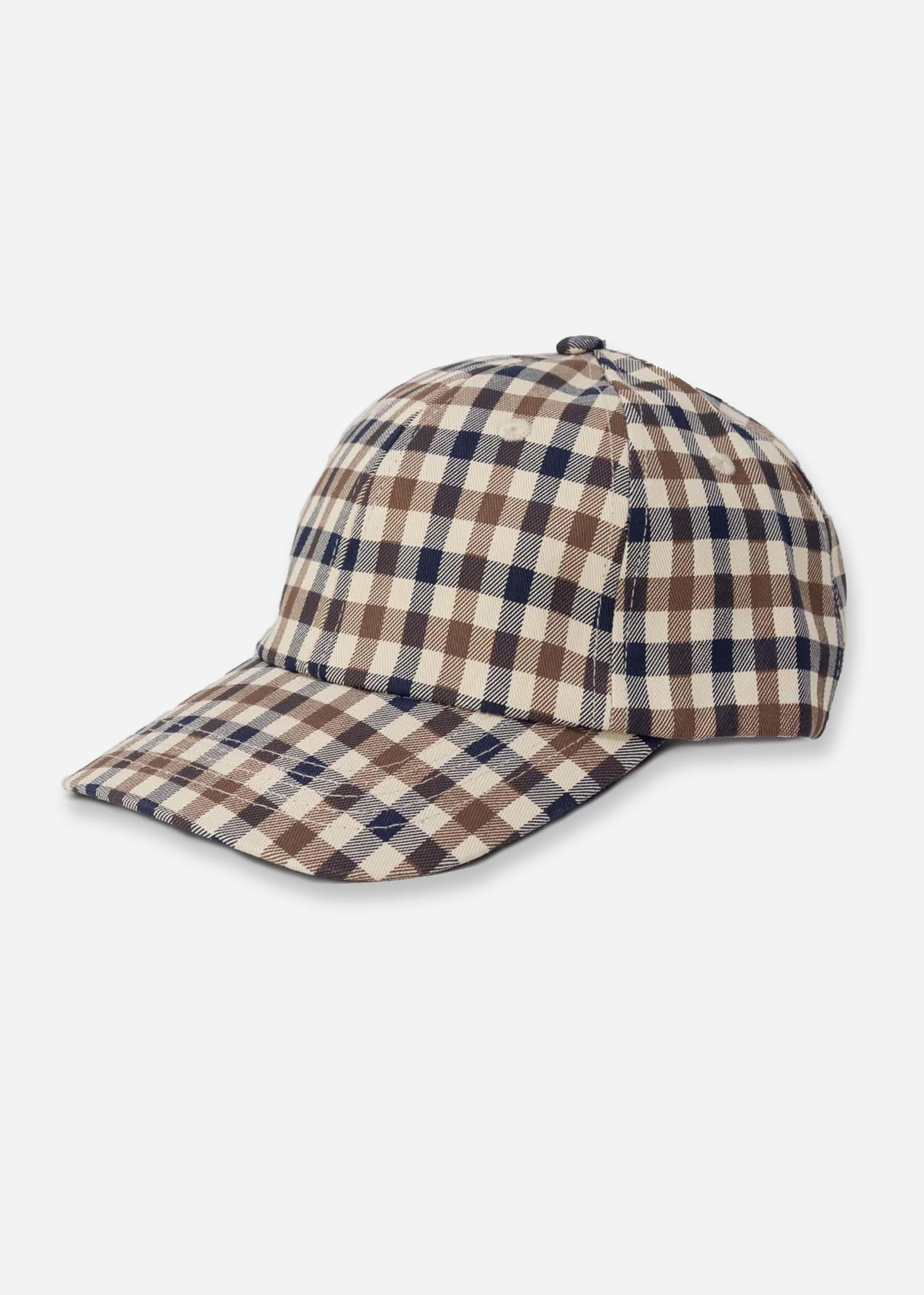 Aquascutum Petten Active iconic baseball cap - club check