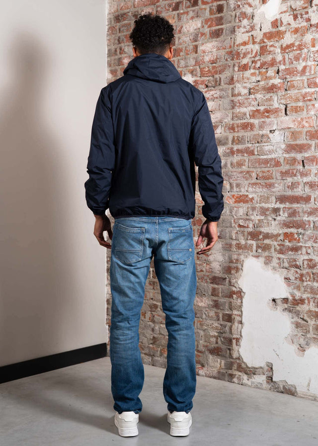 Aquascutum Jacken Hooded reversible sailor jacket - navy