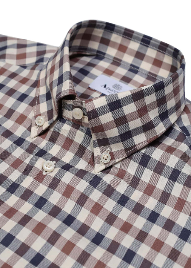 Aquascutum Hemden Iconic shirt - club check