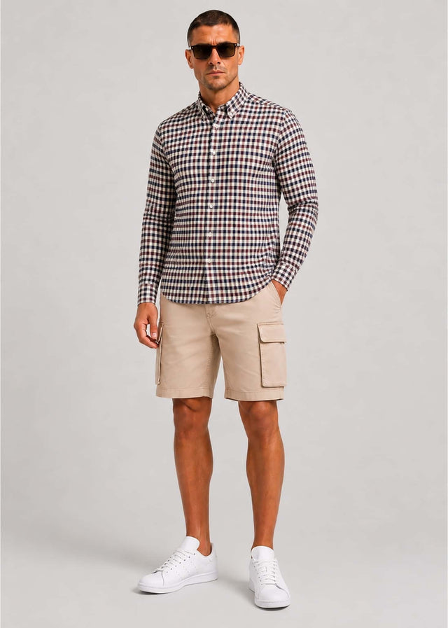 Aquascutum Hemden Iconic shirt - club check