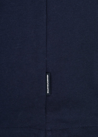 Aquascutum T-Shirts Tech pocket t-shirt - navy