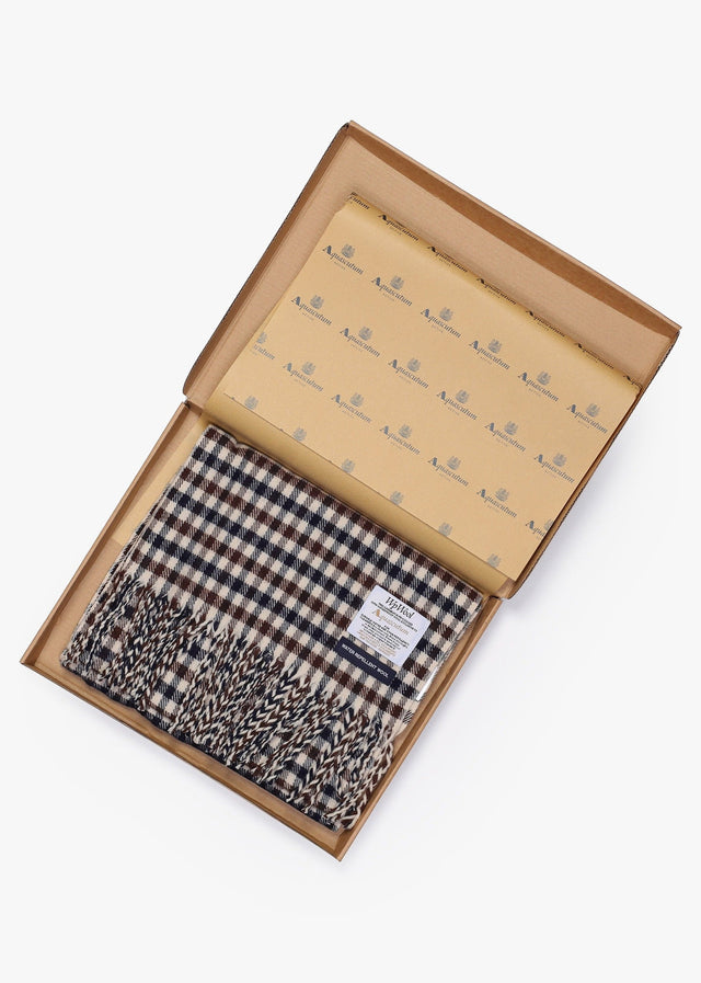 Aquascutum Schals Wool iconic scarf - club check