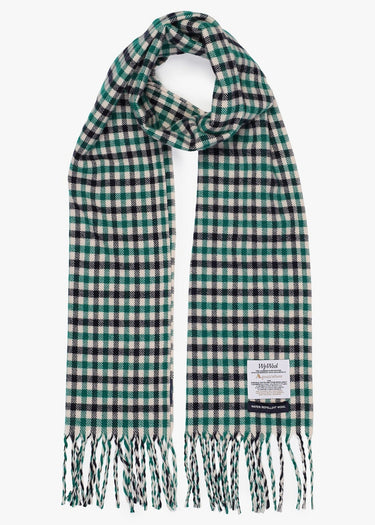Aquascutum Schals Wool iconic scarf - green