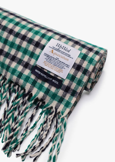 Aquascutum Schals Wool iconic scarf - green