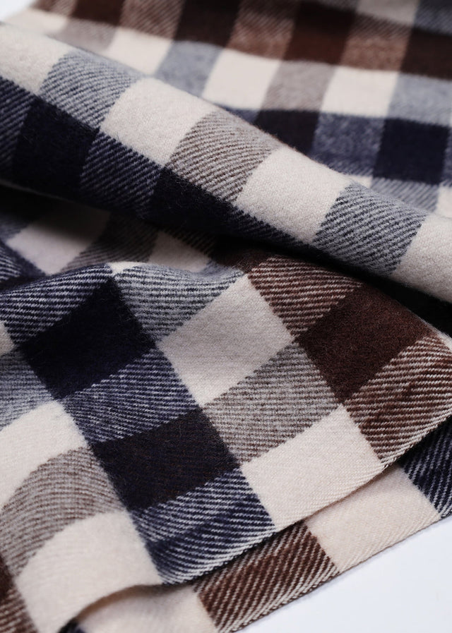 Aquascutum Schals Wool iconic scarf - macro club check