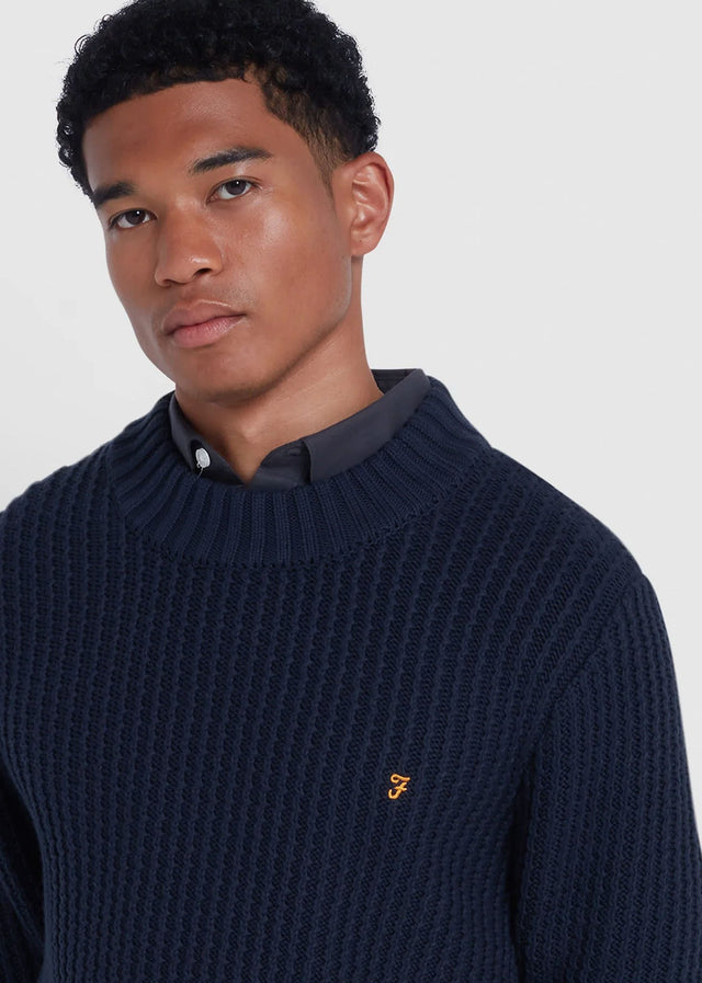Farah Pullover  Sweater burlington fisherman - true navy 