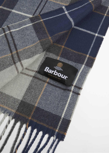 Barbour Schals Barbour galingale tartan scarf - grey midnight tartan