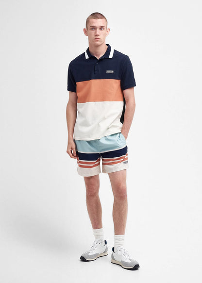 Barbour International Polo's  Barnett polo - navy 