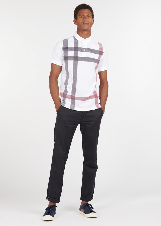 Barbour Poloshirts  Blaine polo - white 