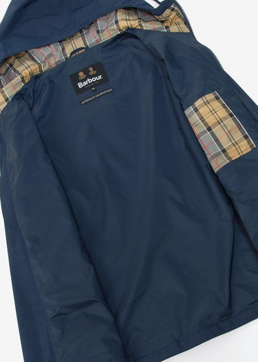 Barbour Jassen  Hooded domus jacket - navy dress 