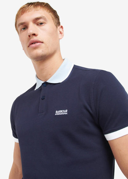 Barbour International Polo's  Howall polo - night sky 