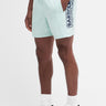 Barbour International Zwembroeken  Large logo swim short - green fig 
