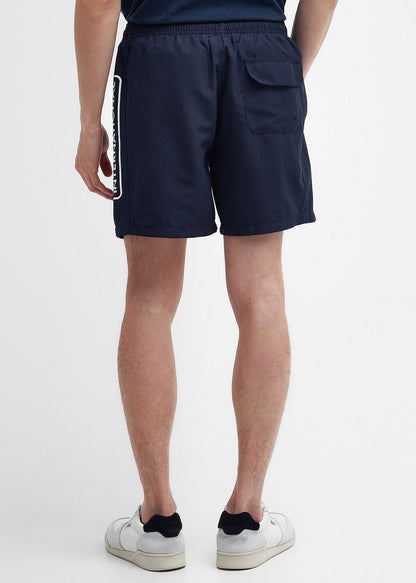 Barbour International Zwembroeken  Large logo swim short - navy 