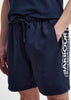 Barbour International Zwembroeken  Large logo swim short - navy 