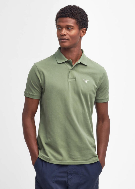 Barbour Polo's  Lightweight sports polo - burnt olive 