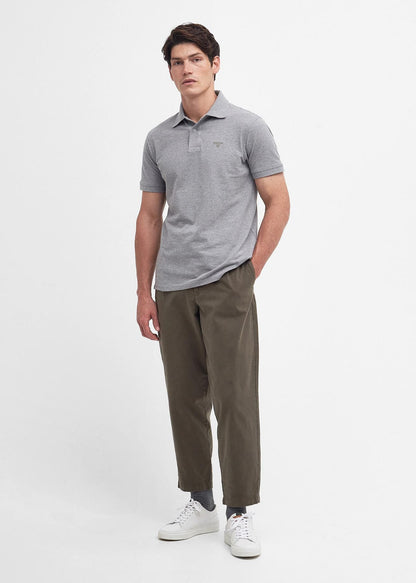 Barbour Polo's  Lightweight sports polo - grey marl 