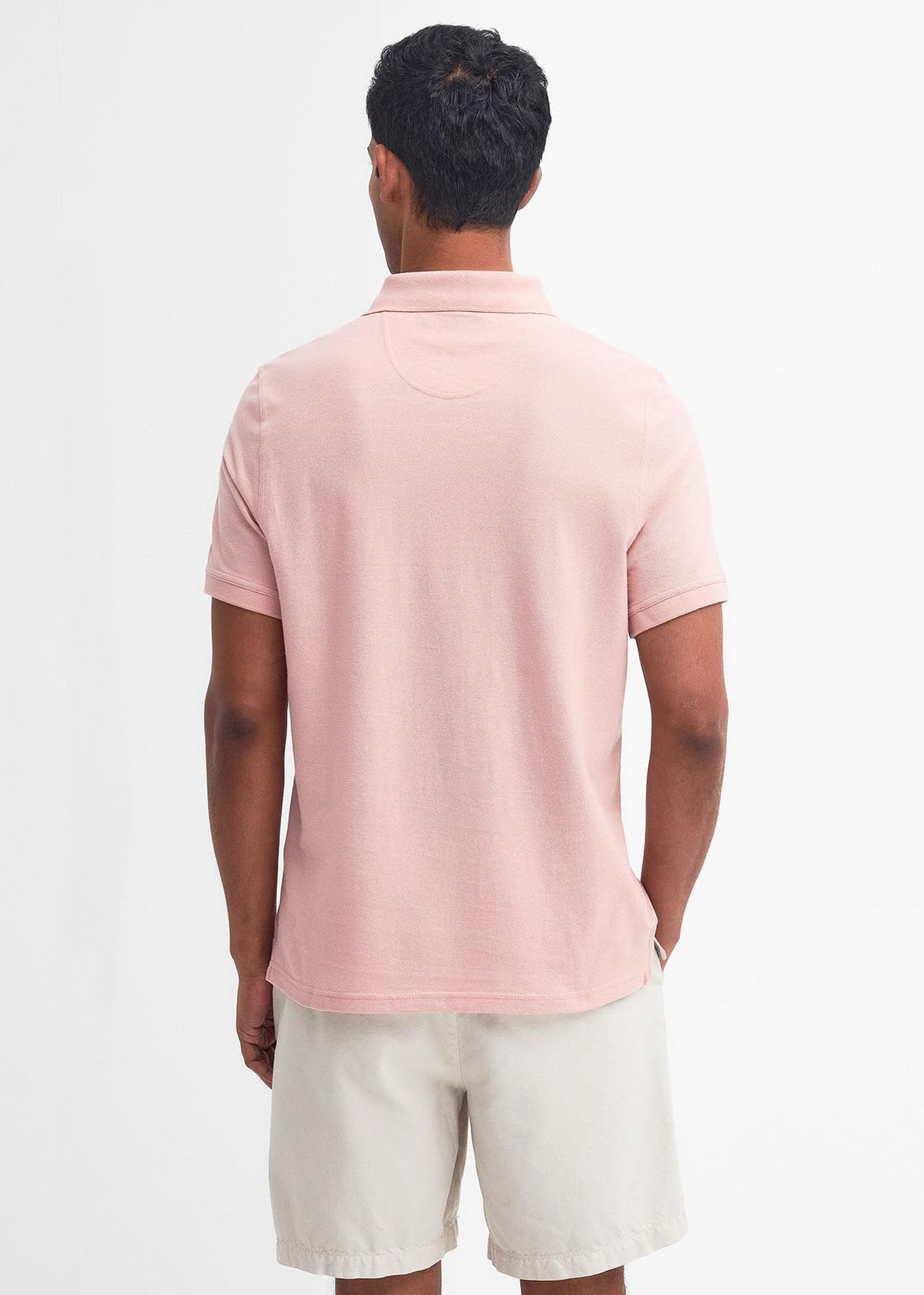 Barbour Polo's  Lightweight sports polo - pink mist 