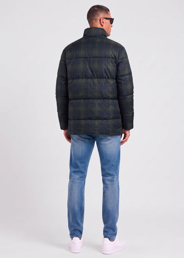 Barbour Jacken Barbour lonnen tartan puffer jacket - shadow classic tartan
