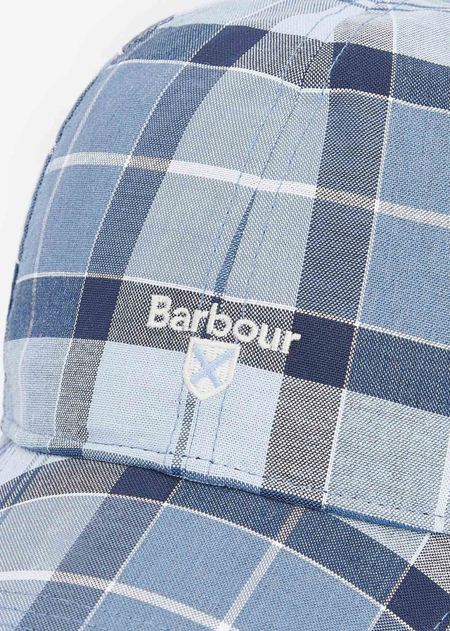 Barbour Caps  Tartan sports cap - berwick blue 