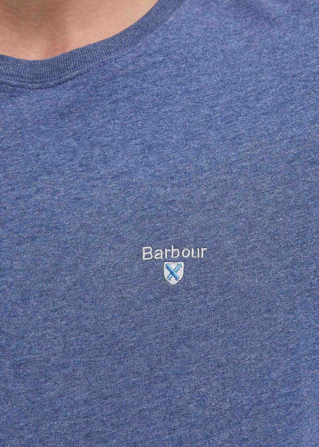 Barbour T-Shirts  Tartan sports tee - chambray 