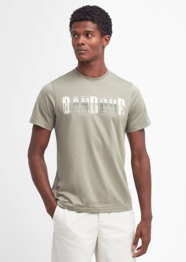 Barbour T-Shirts  Thurford tee - dusty green 