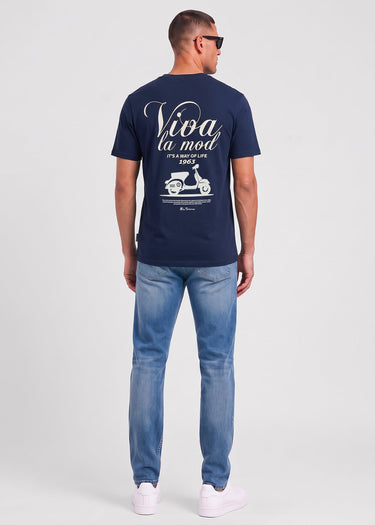 Ben Sherman T-shirts Viva la mod - dark navy