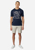 Ben Sherman T-shirts  Linear record player - dark navy 