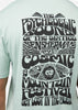 Ben Sherman T-shirts  Festive poster tee - mint 