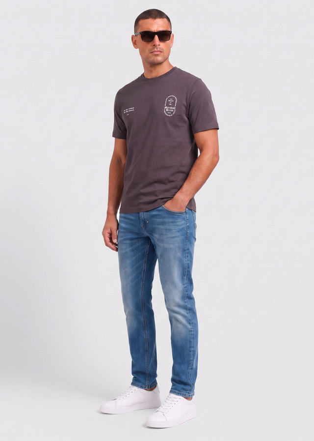 Marshall Artist T-Shirts Blueprint t-shirt - bordeaux