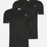 Fila T-shirts  Brod tee 2 pack - black 