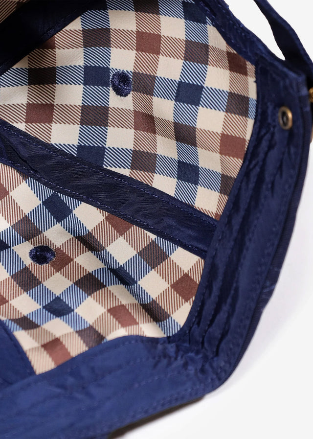 Aquascutum Caps Iconic Rubber patch Baseball cap OS