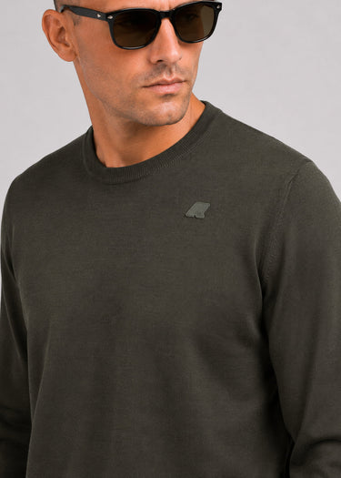 K Way Truien Sebastien merino - green blackish