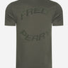 Fred Perry T-shirts  Warped graphic t-shirt - field green 