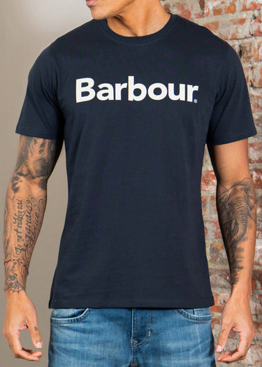 Barbour T-shirts Logo tee - new navy