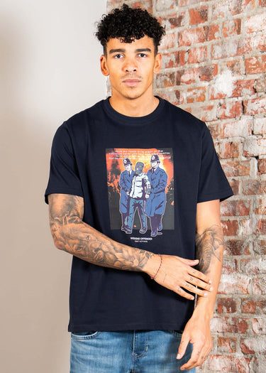 Weekend Offender T-shirts Murvin - navy