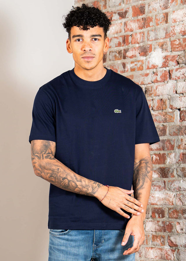 Lacoste T-Shirts Men tee shirt - navy blue