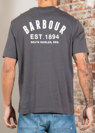 Barbour T-shirts Barbour packling relaxed graphic t-shirt - asphalt
