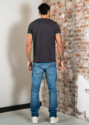 Fred Perry T-shirts Twin tipped t-shirt - anchor grey ecru seagrass