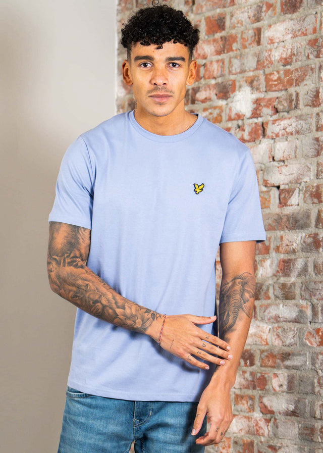 Lyle & Scott T-Shirts Plain t-shirt - bubble blue