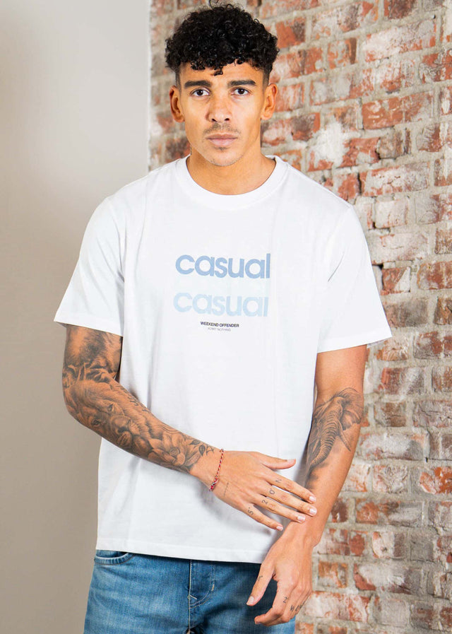 Weekend Offender T-Shirts W.O.L. - white