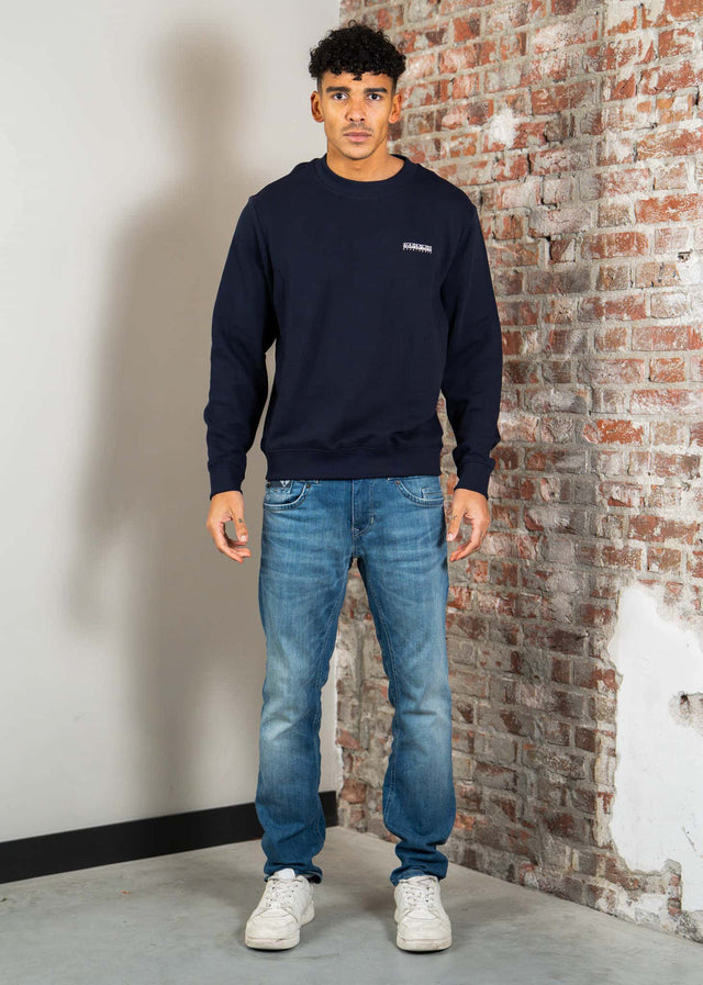 Napapijri Pullover B small box c - blu marine