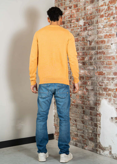 Lyle & Scott Truien Cotton crew neck jumper - honeycomb