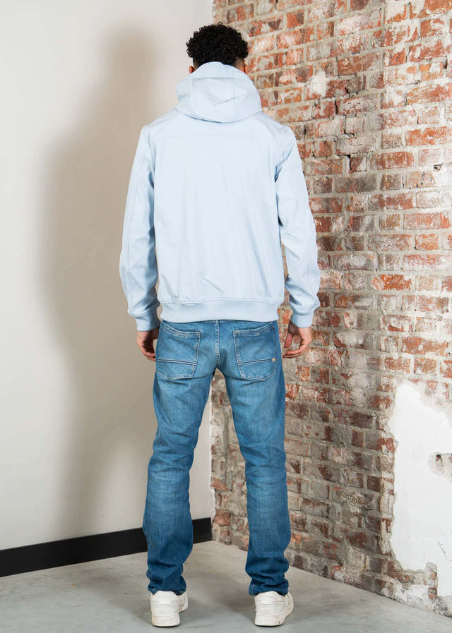 Lyle & Scott Jacken Mesh back softshell jacket - opal blue