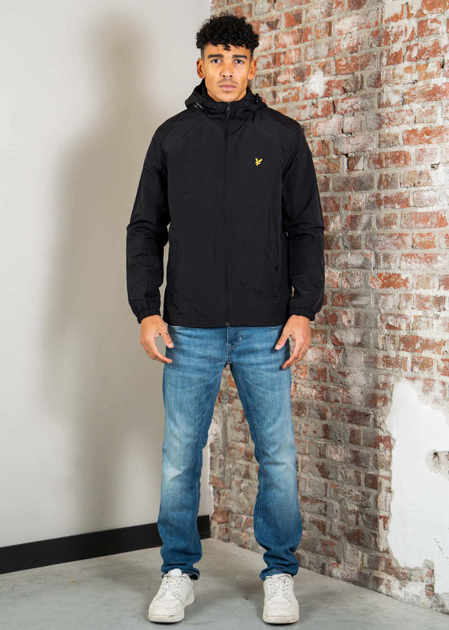 Lyle & Scott Jacken Zip through hooded jacket - jet black