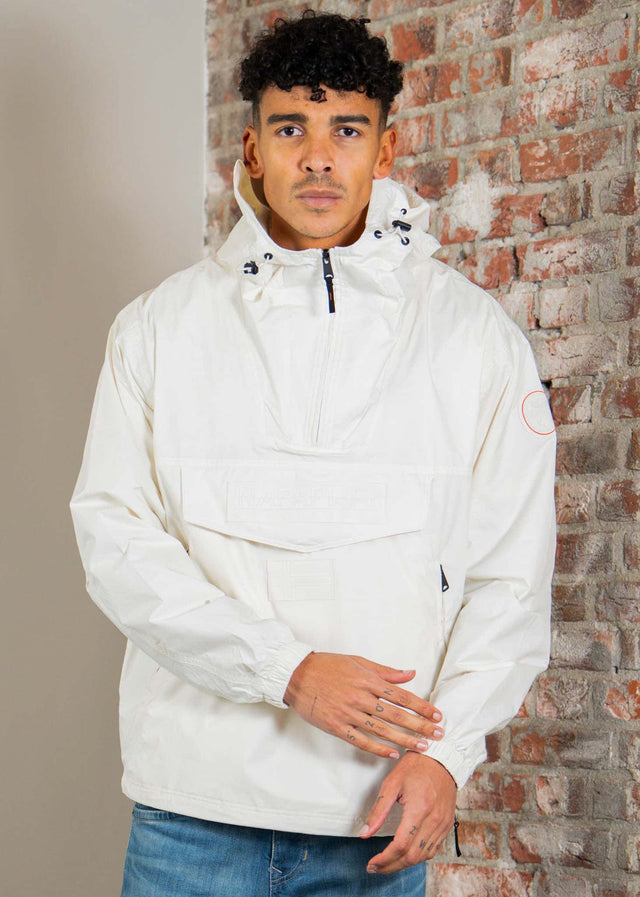 Napapijri Jacken Lightweight Packable Rainforest Overhead rf next Jacket - white whisper