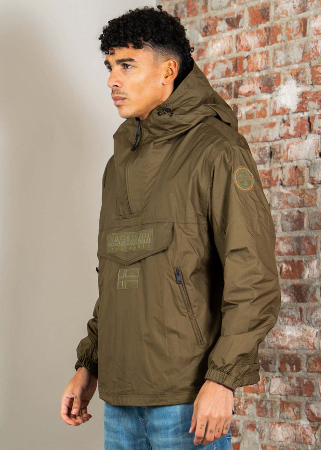 Napapijri Jacken Lightweight Packable Rainforest Overhead rf next Jacket - dark olive