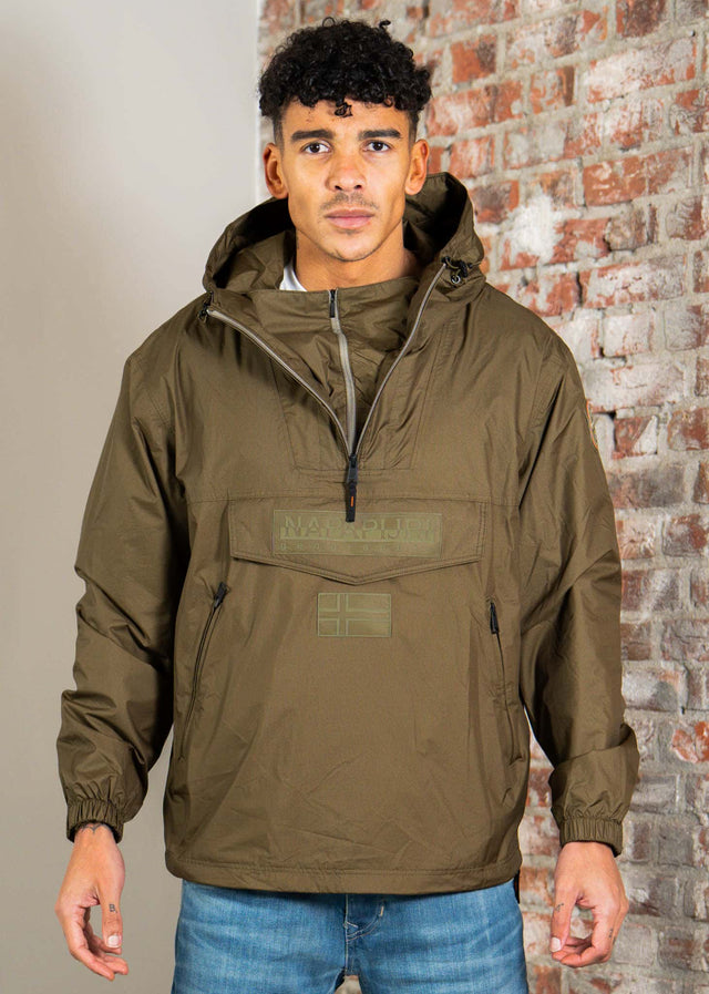 Napapijri Jacken Lightweight Packable Rainforest Overhead rf next Jacket - dark olive