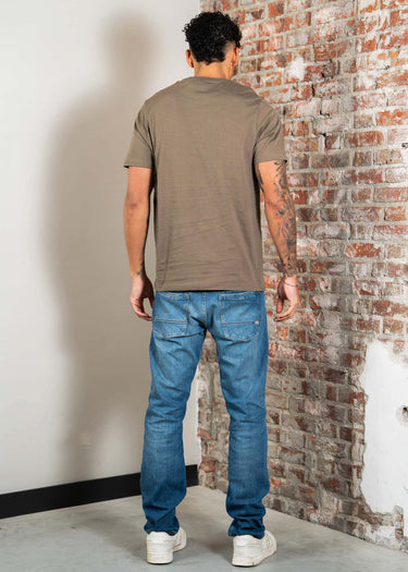 Lyle & Scott T-shirts Plain t-shirt - khaki ash