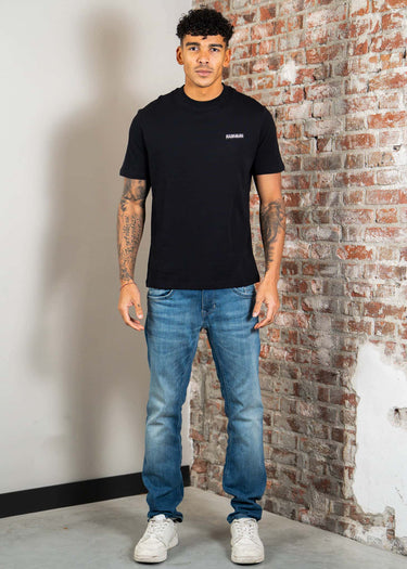 Napapijri T-shirts S small box ss - black beauty